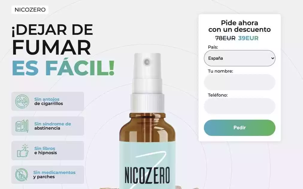 Compra Nicozero en Lleida: la solución para dejar de fumar