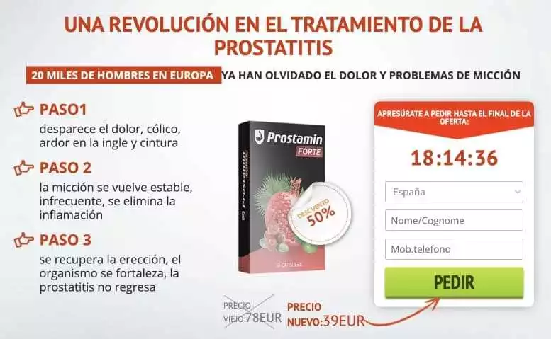 Comprar Prostamin en Corralejo: la solución más efectiva para problemas de próstata